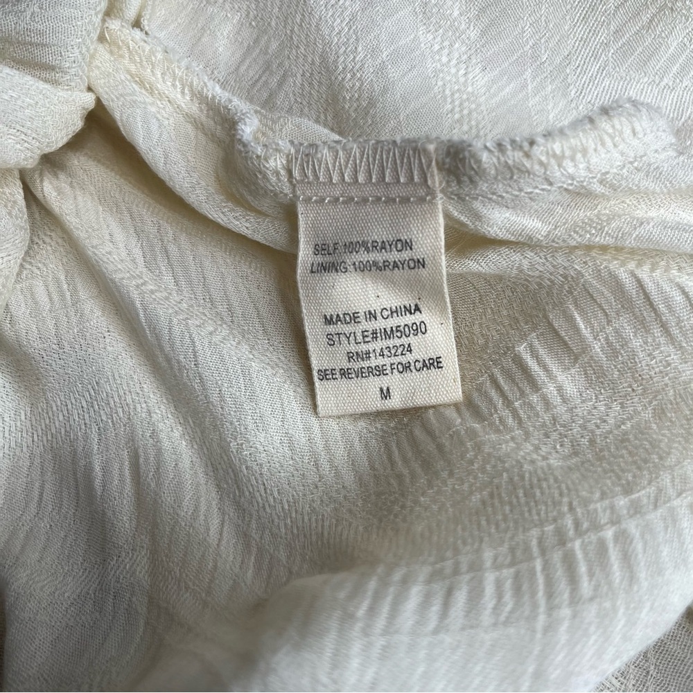 ILLA ILLA Tiered Boho Mini Skirt Size M - Picture 5 of 7